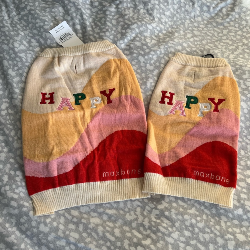 Maxbone Happy Dog Jumper Size LARGE